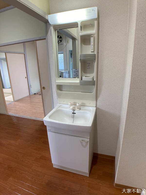 洗面設備　※入居中につきイメージ。現況優先です。