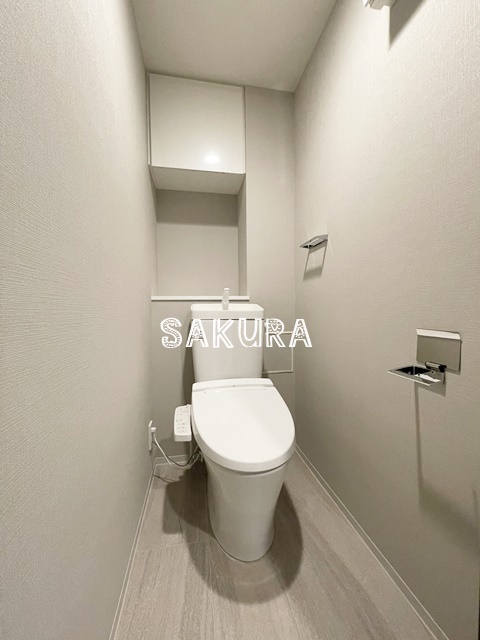 トイレ　嬉しい温水洗浄便座♪