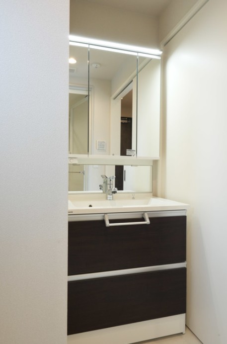 洗面設備　同タイプ間取りの別部屋写真です。