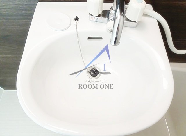 洗面設備　洗面台です。