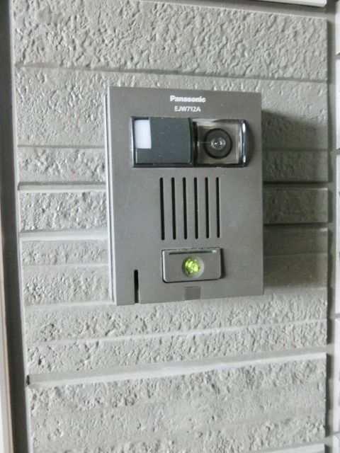 セキュリティ　来訪者が分かるので安心です