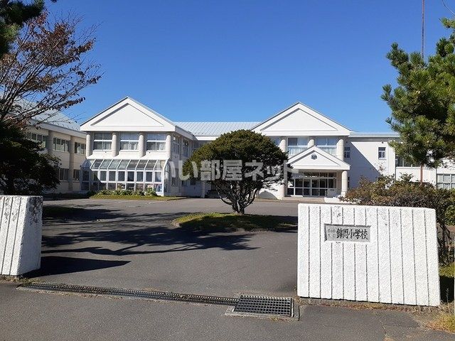 小学校　苫小牧市立錦岡小学校（小学校）まで906m