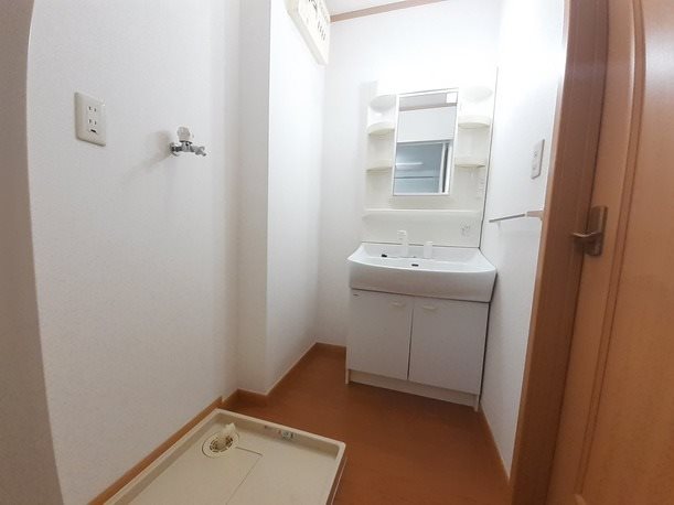 洗面設備　※別号室の写真です。