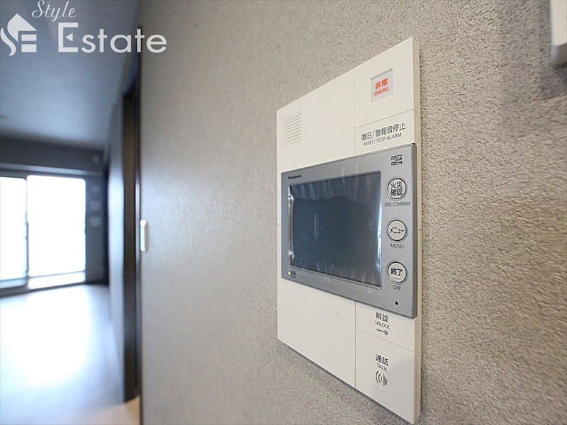 セキュリティ　モニター付きインターホン