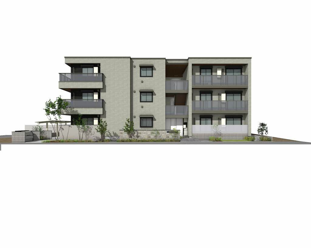 建物外観　完成予想図