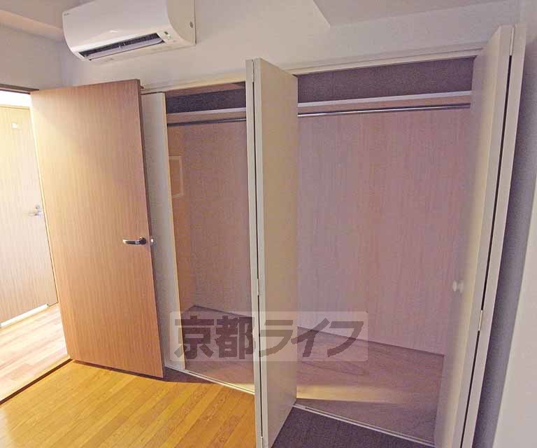 収納　洋室部分の収納です。