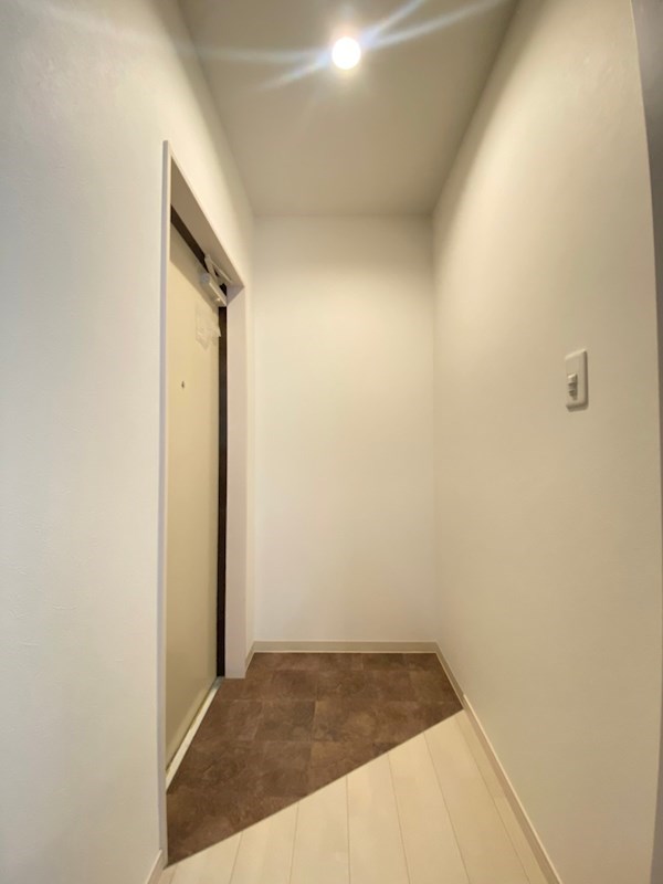 玄関　明るい玄関です