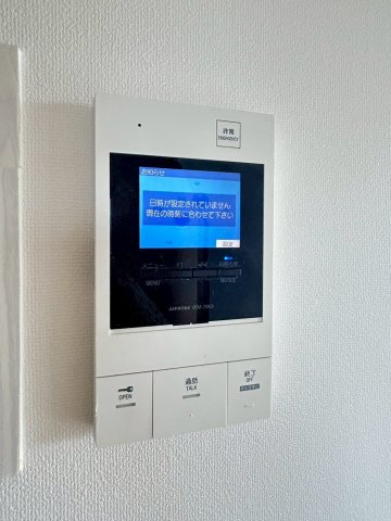 セキュリティ　同物件、別号室の写真です。