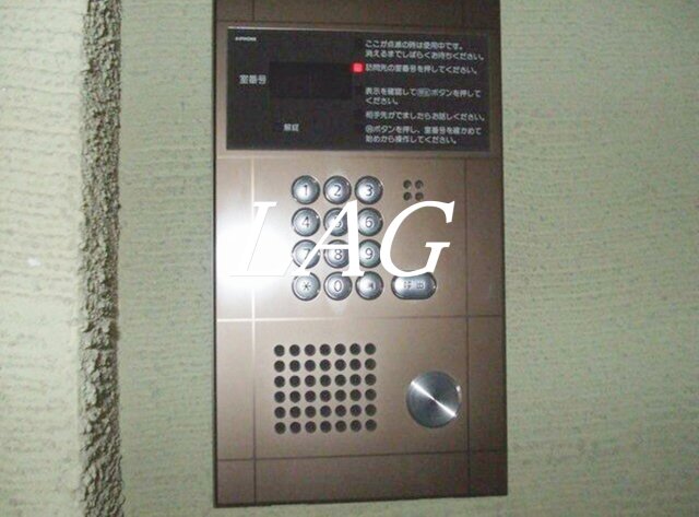 セキュリティ　オートロックです。
