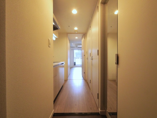 玄関　収納もある玄関です