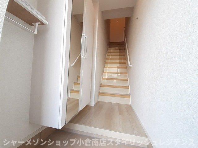 玄関　明るい玄関です