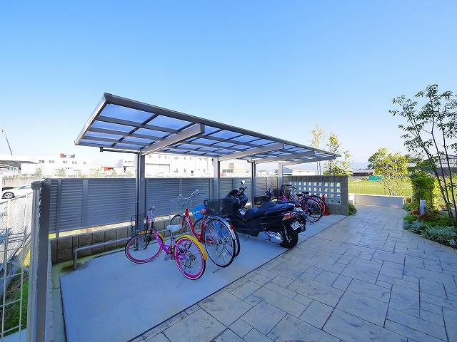 その他共有部分　自転車置き場