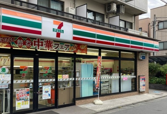 コンビニ　セブンイレブン川崎幸町1丁目店（コンビニ）まで74m