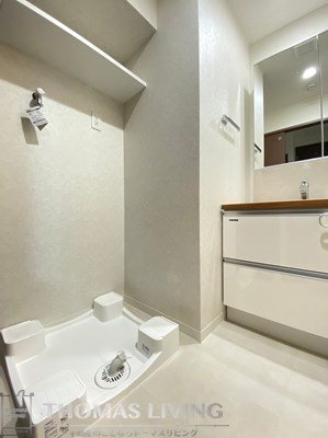 洗面設備　建築中の為、同シリーズの参考写真です。