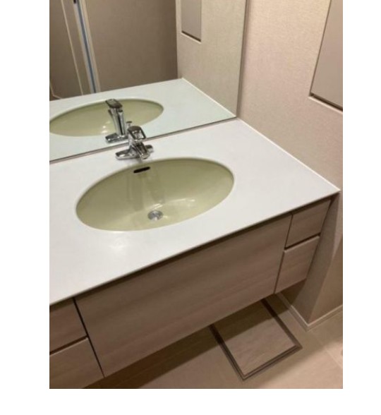 洗面設備　別タイプ部屋　参考写真です