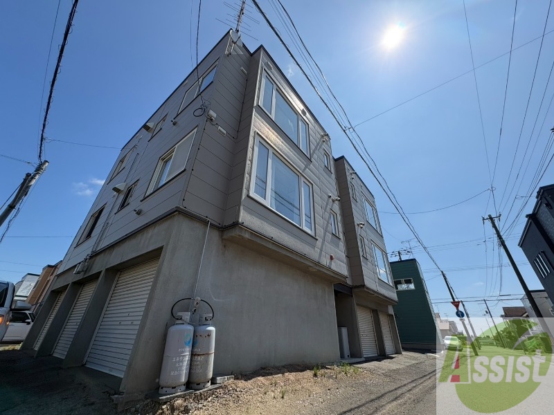 建物外観　札幌市北区上篠路「ローズハイツ」