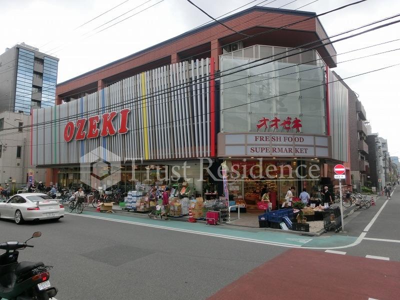 スーパー　オオゼキ菊川店（スーパー）まで529m