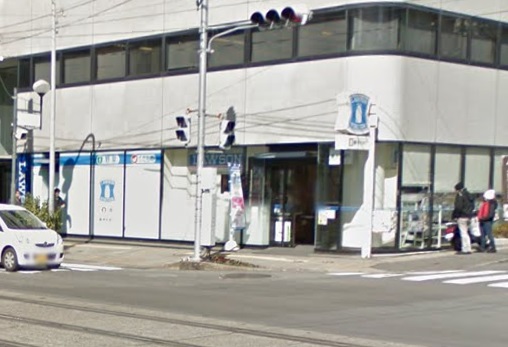 コンビニ　ローソン 長崎中央郵便局前店（コンビニ）まで107m
