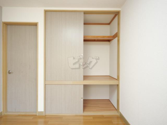 収納　収納に便利なクローゼットがついています♪