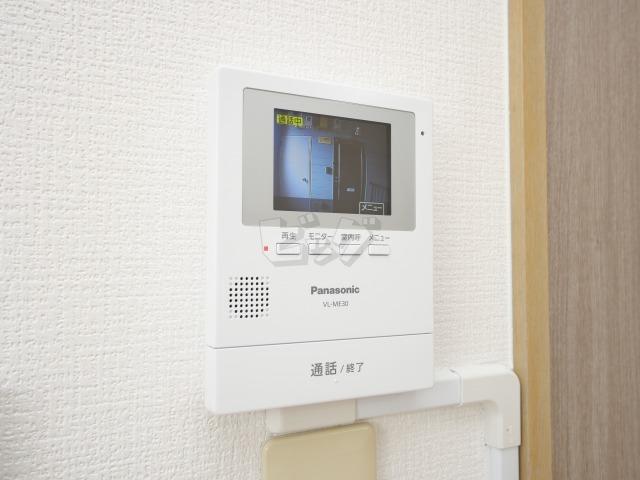 セキュリティ　TVモニターホンでお客様のお顔も見えて安心です！
