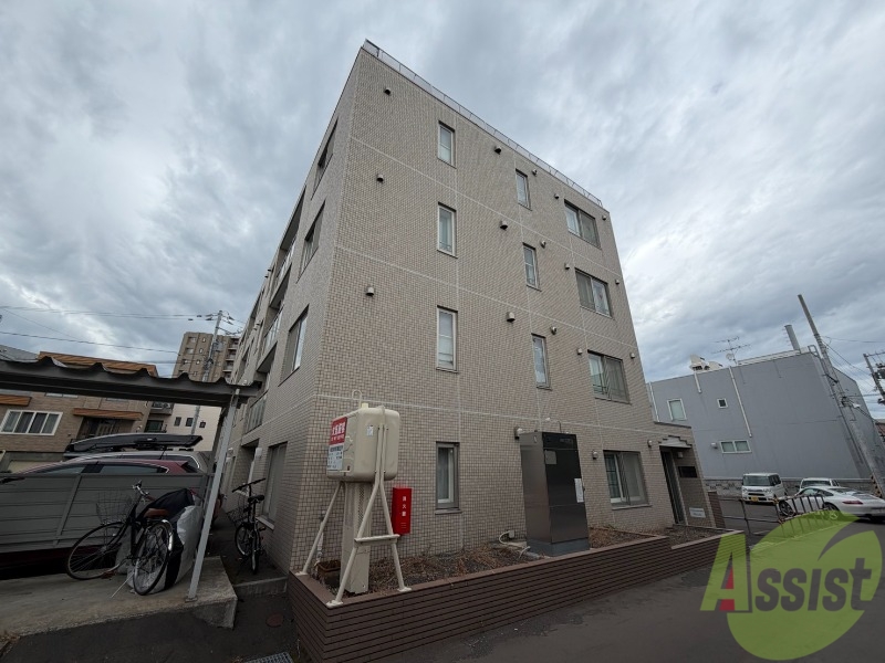 建物外観　札幌市西区発寒３条「プレアデス」