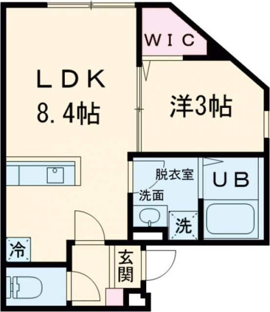 KLEIS六町IIIの間取り写真