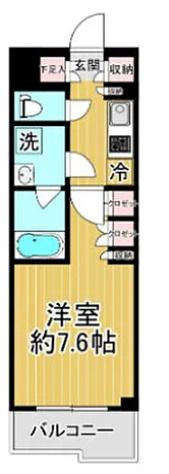ルーブル武蔵中原参番館の間取り写真