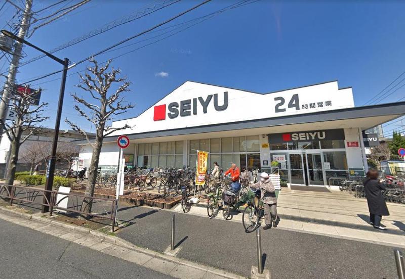 スーパー　西友 葛飾新宿店（スーパー）まで450m