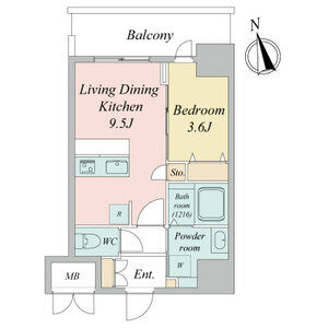 スプランディッド大須門前町の間取り写真