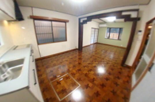 新宿区舟町 貸家の居間写真