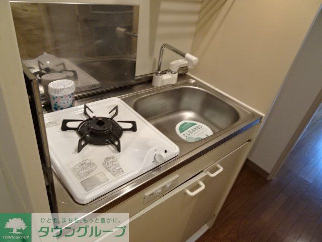 キッチン　1口ガスコンロ