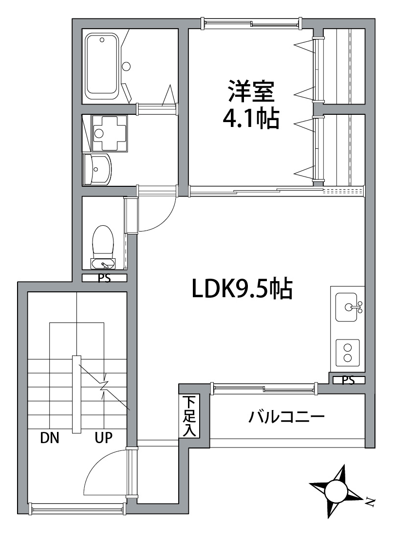 FinS LUMIEREの間取り写真