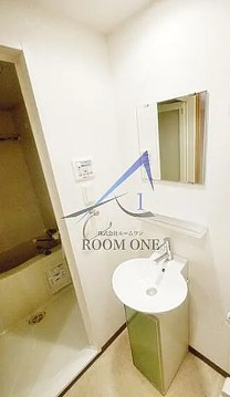 洗面設備　洗面台です。