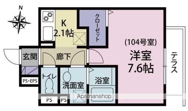 クレスト蒲田の間取り写真