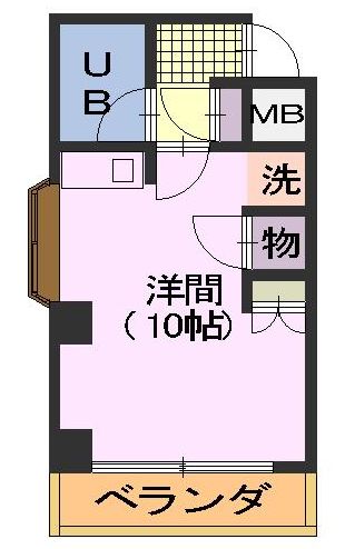 名古屋市天白区向が丘のマンションの間取り