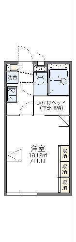 レオパレス柏屋の間取り