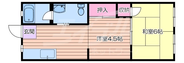 福原マンションの間取り