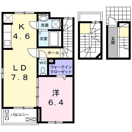 オー　リジェールの間取り