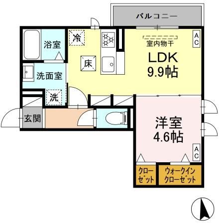 仮）沼津市真砂町II分譲賃貸PJの間取り