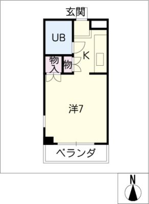 STAR (スター) ハイツ88の間取り