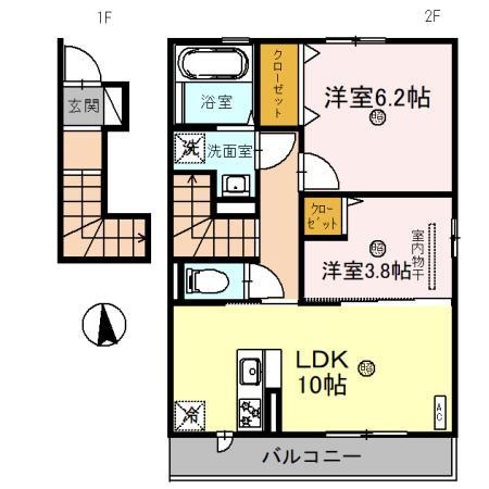 シュライクコートの間取り