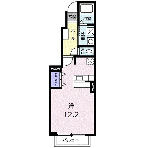 アビタシオンＡの間取り