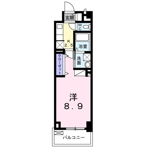 アルカディアIX（ナイン）の間取り