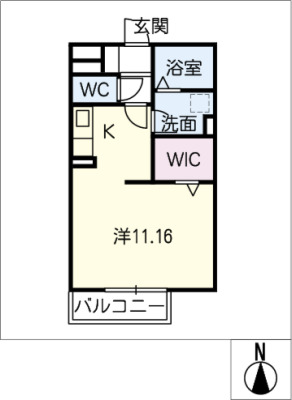 コンフォース大山の間取り