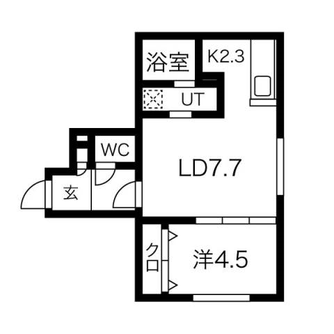 LUMIC南郷の間取り