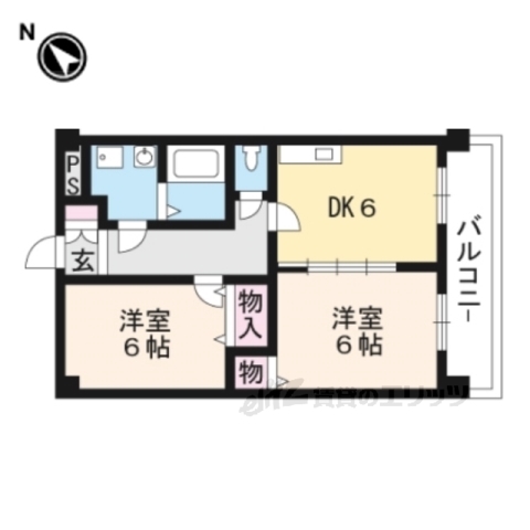 カーサデパシオンの間取り