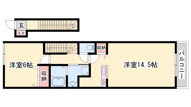 アルモニの間取り