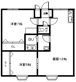 ノーザンエポックの間取り