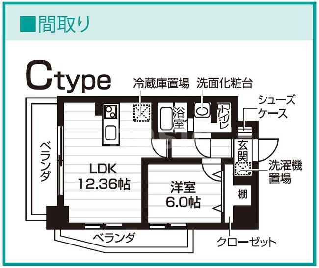 【Nasic仙台東口の間取り】