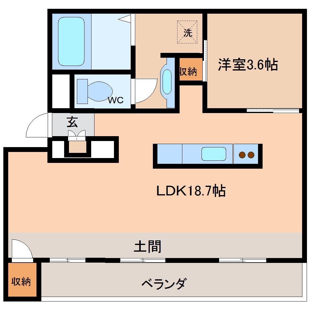 パークハウス玉津の間取り